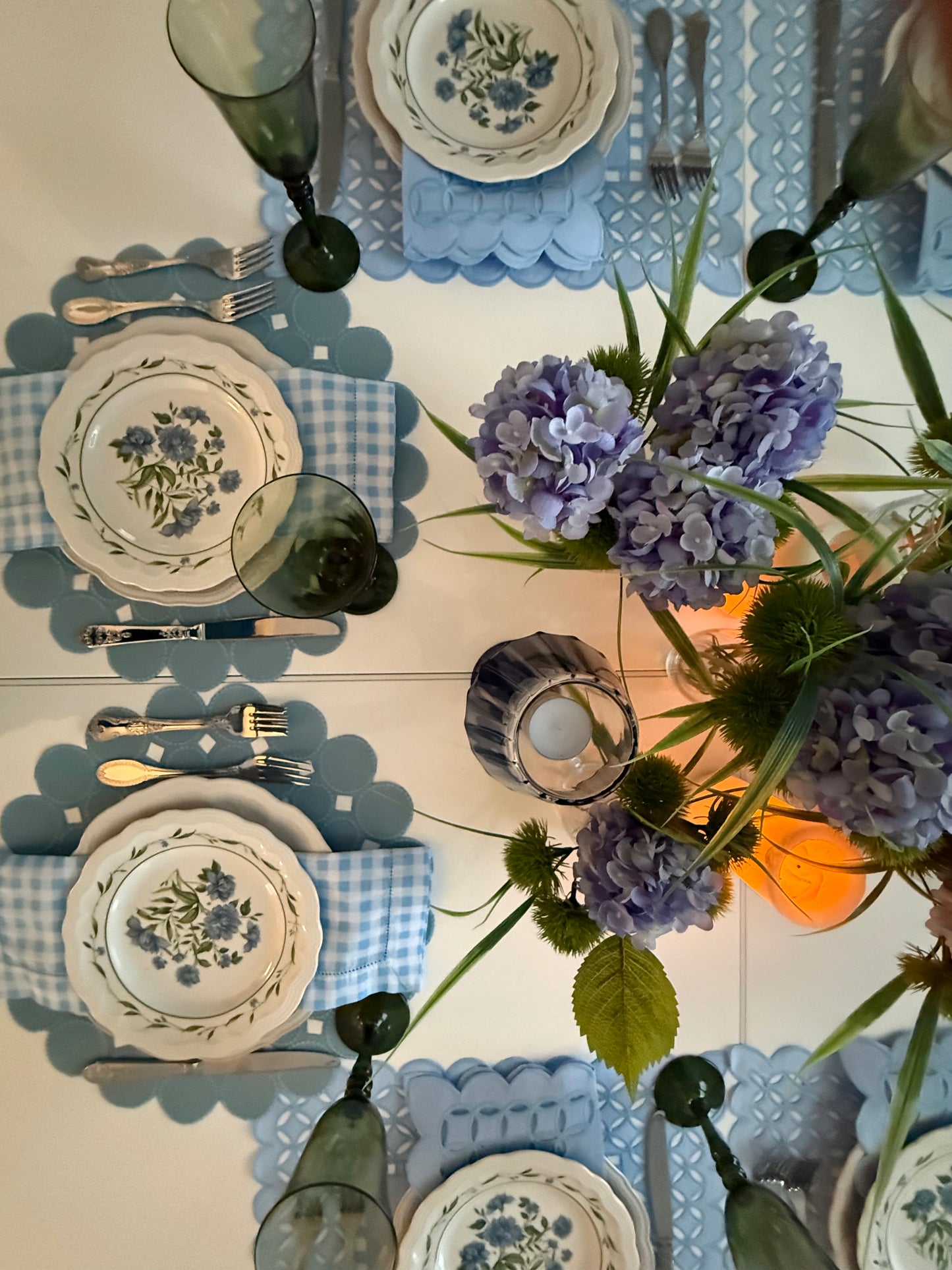 Placemats Blue-Sky with napkins