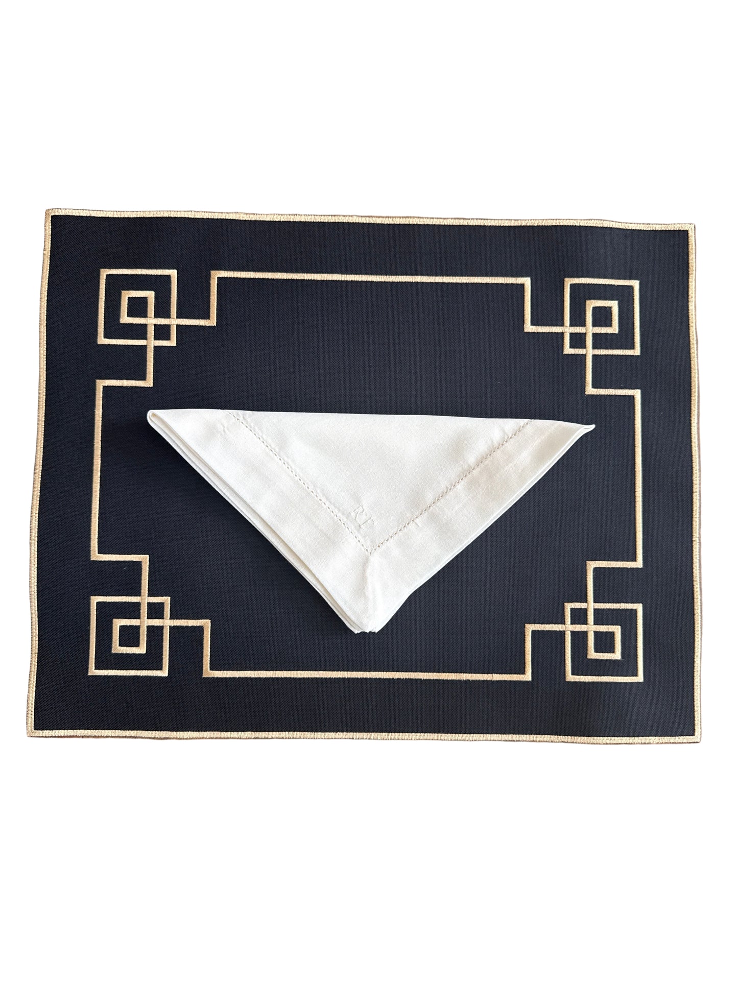 Placemets double-sided waterproof with square designer