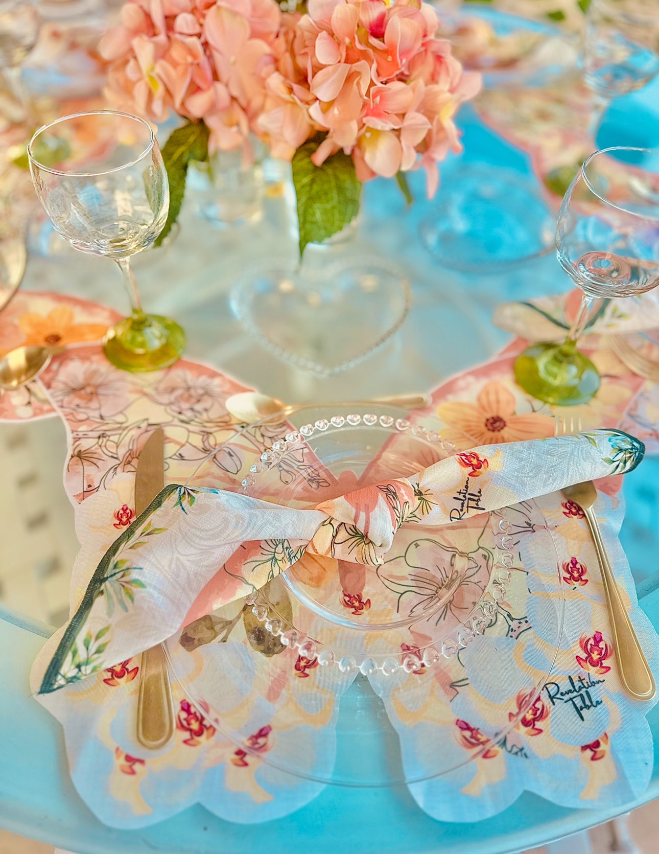 Placemats for floral Butterfly
