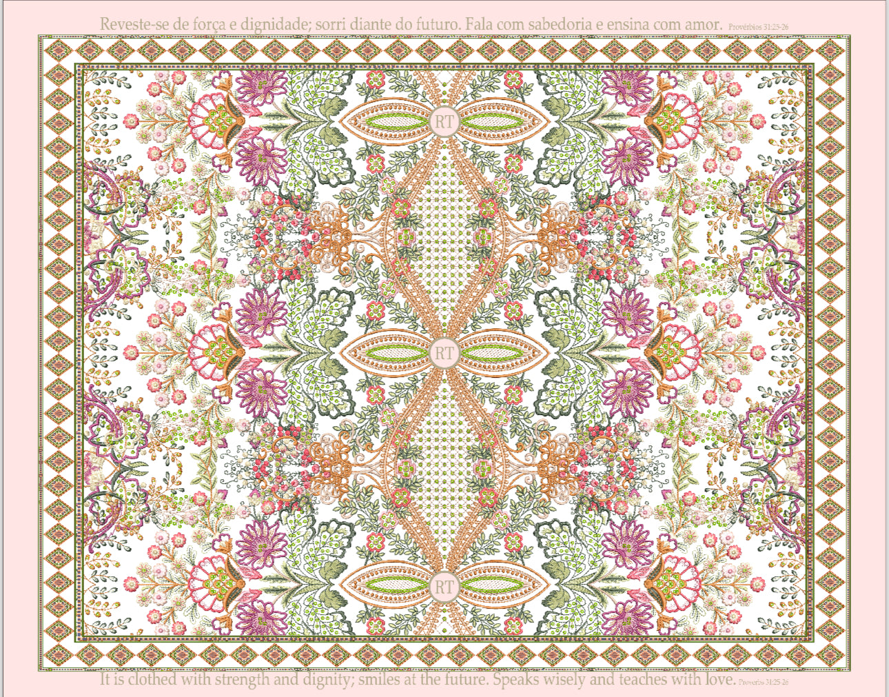 Placemats Proverbs 31;25