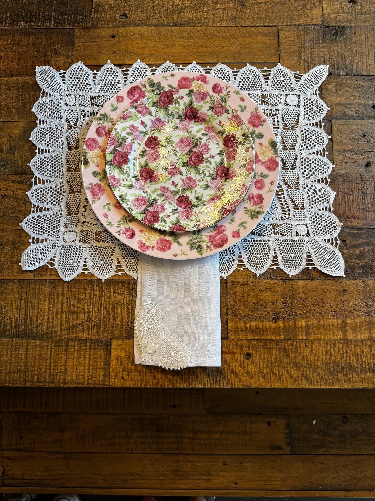 Placemats Renaissance White square