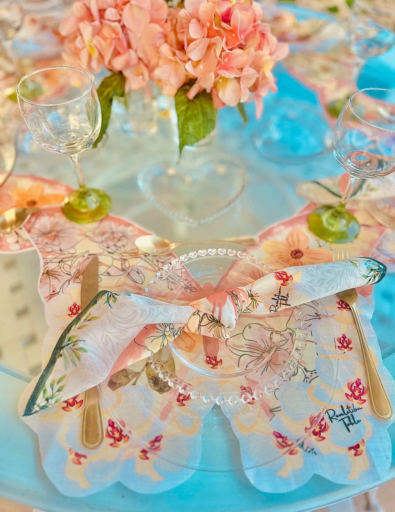 Placemats for floral Butterfly