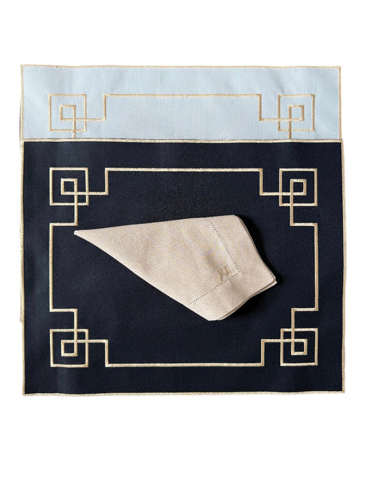 Placemets double-sided waterproof with square designer