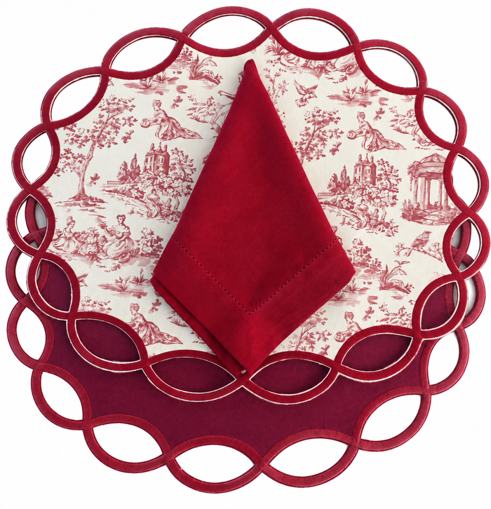 Waterproof reversible placemat
