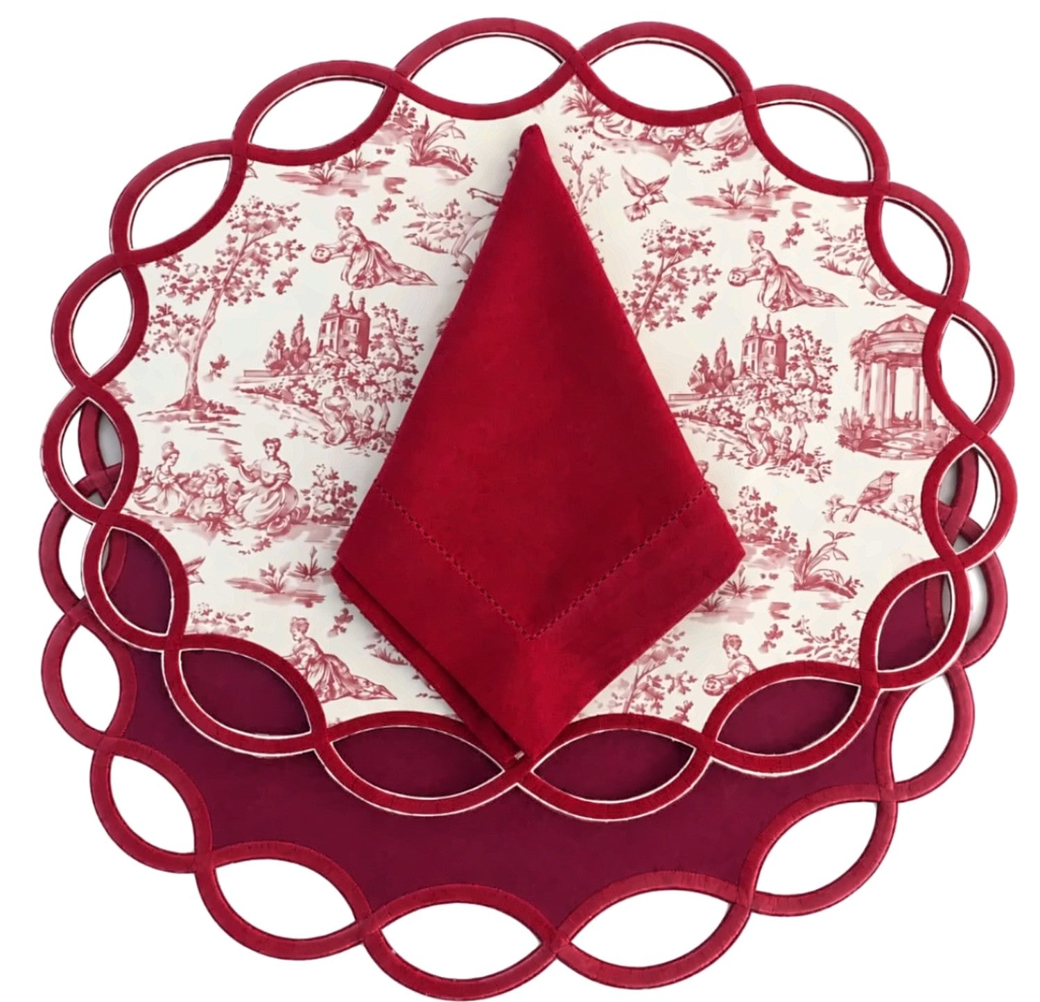 Red Toile